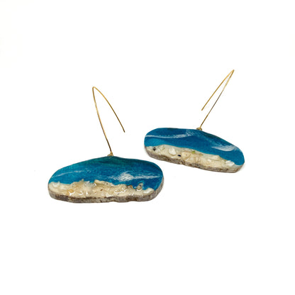 Ocean Antler Earrings