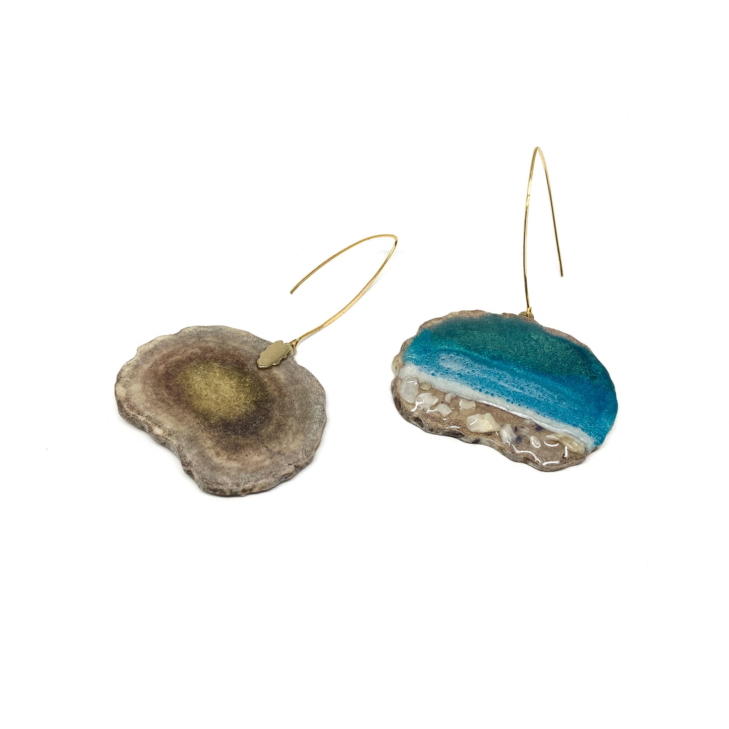 Ocean Antler Earrings