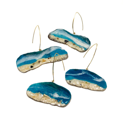 Ocean Antler Earrings