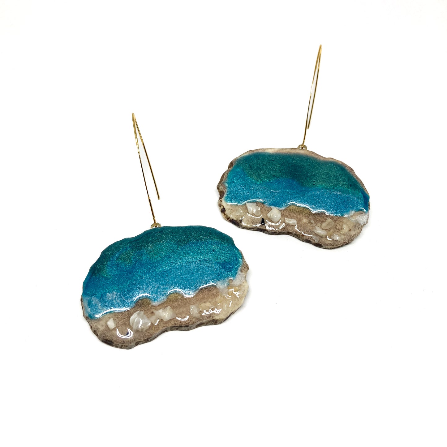 Ocean Antler Earrings