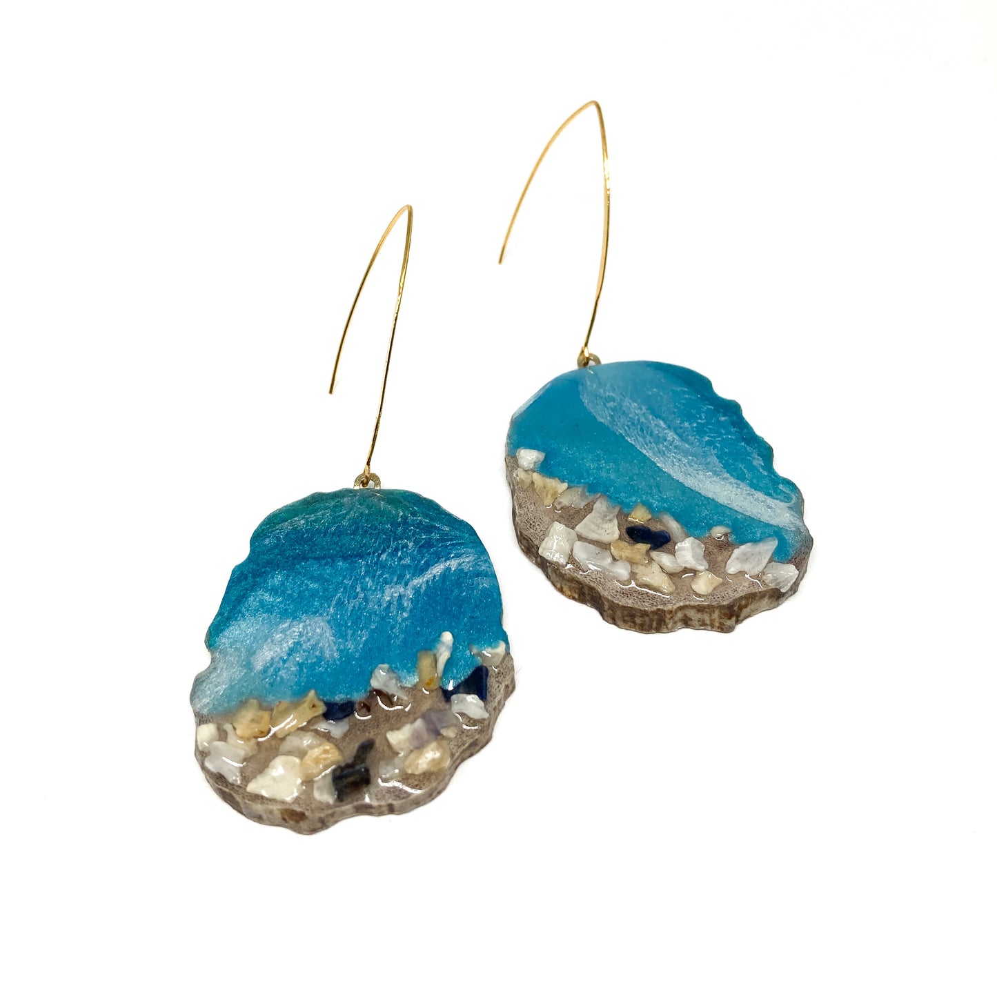 Ocean Antler Earrings