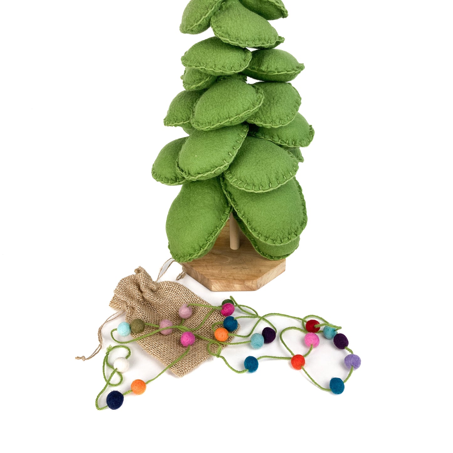 Felted Holiday Tree #206