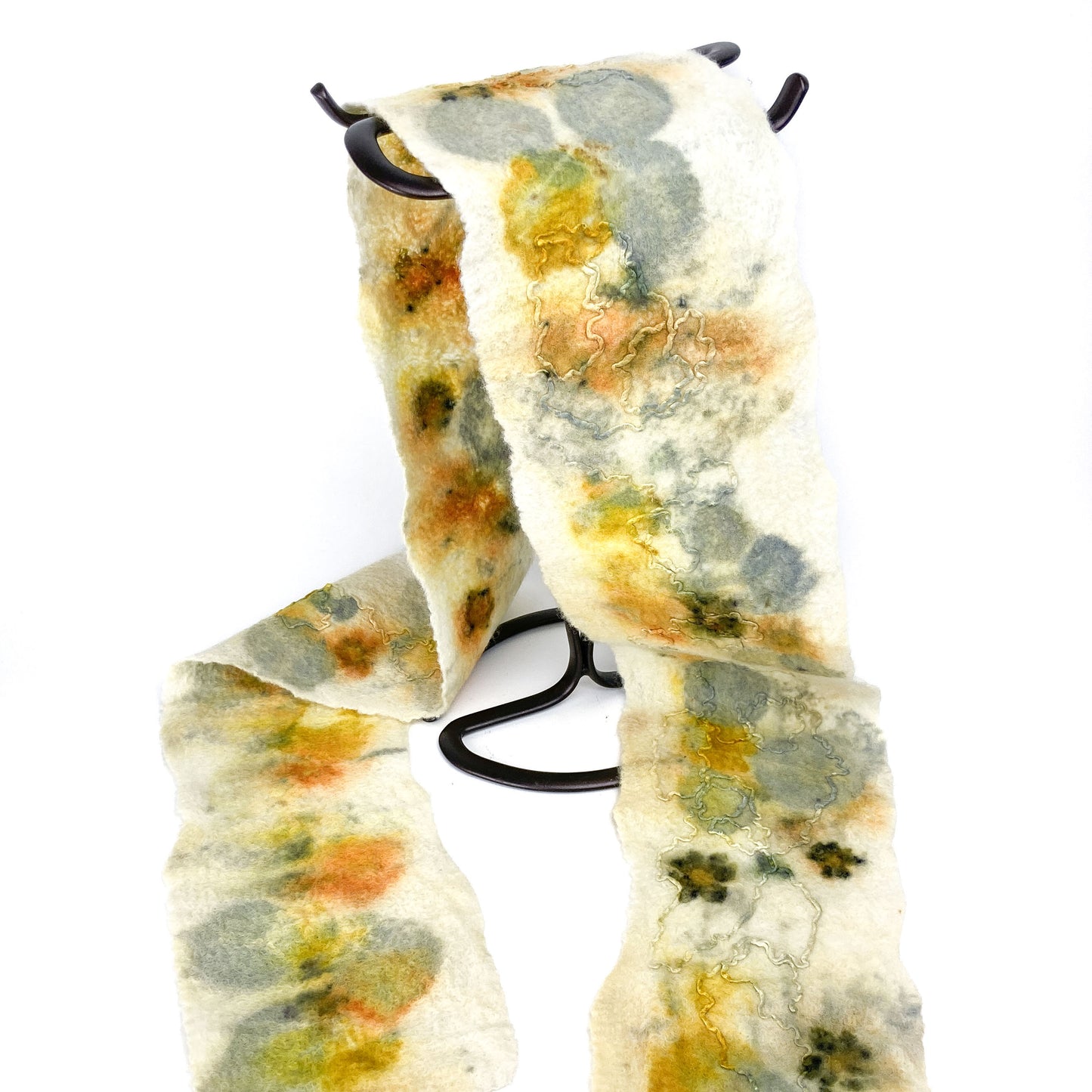 Eco Print Scarf #235