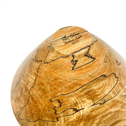 Spalted Maple Bowl