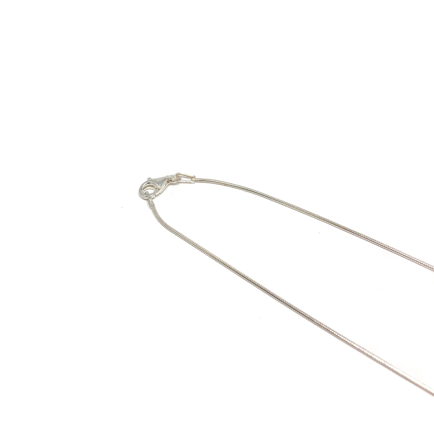 Woven Scribble Soft Triangle Necklace