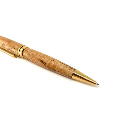 European Style Maple Burl Pen