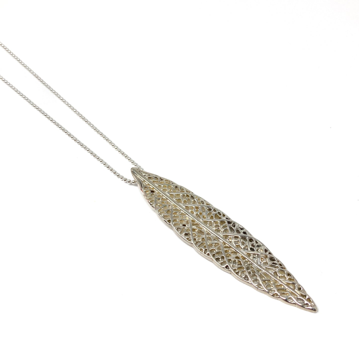 Lace Leaf Necklace