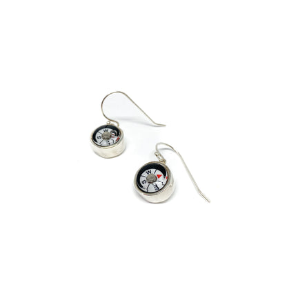 Compass Hook Earrings