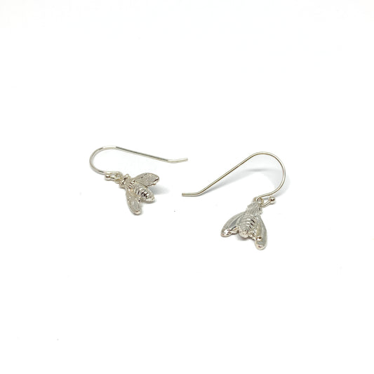 Small Bee Hook Earrings