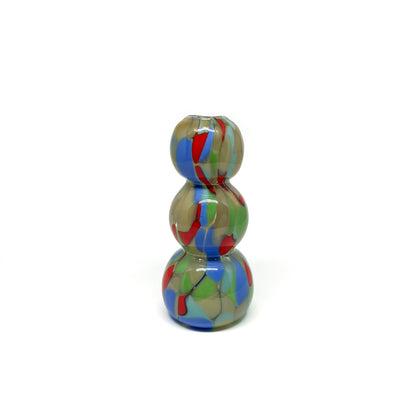 Red & Green Mini Vase