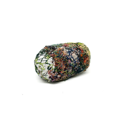 Embroidered Rock #4