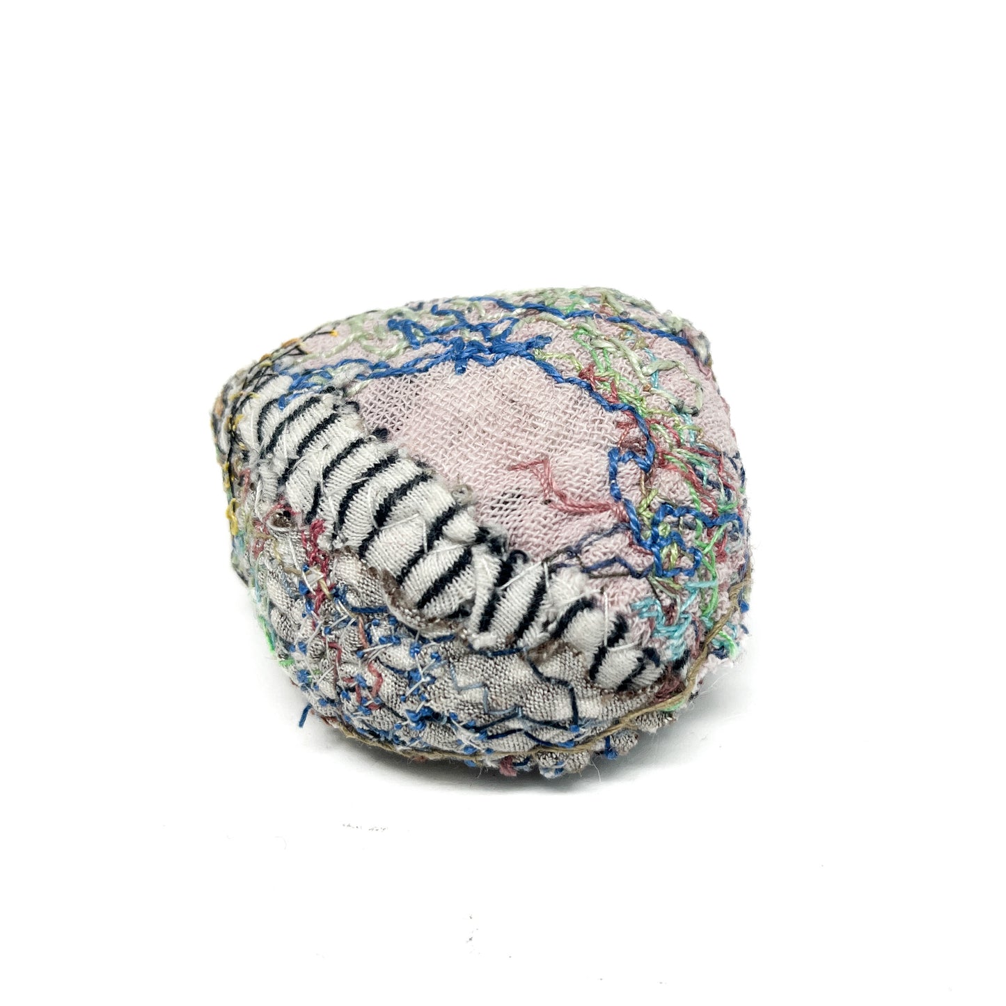 Embroidered Rock #12