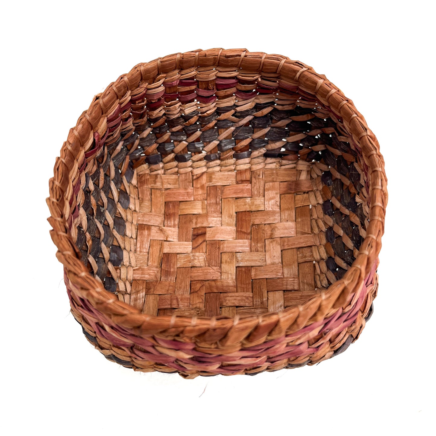 Small Round Cedar Basket