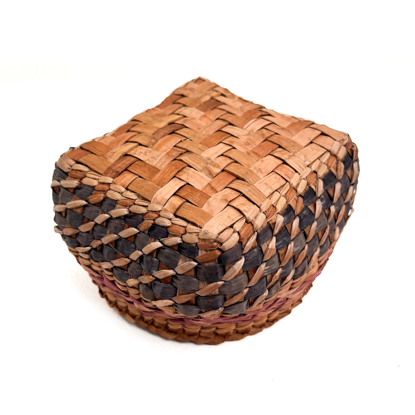 Small Round Cedar Basket