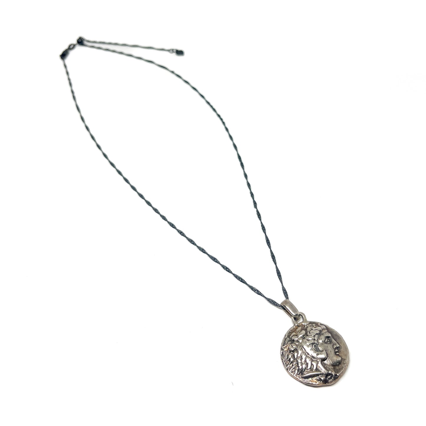 Alexander the Great Silver Pendant