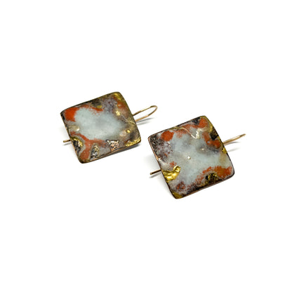 Enamel Earrings #7