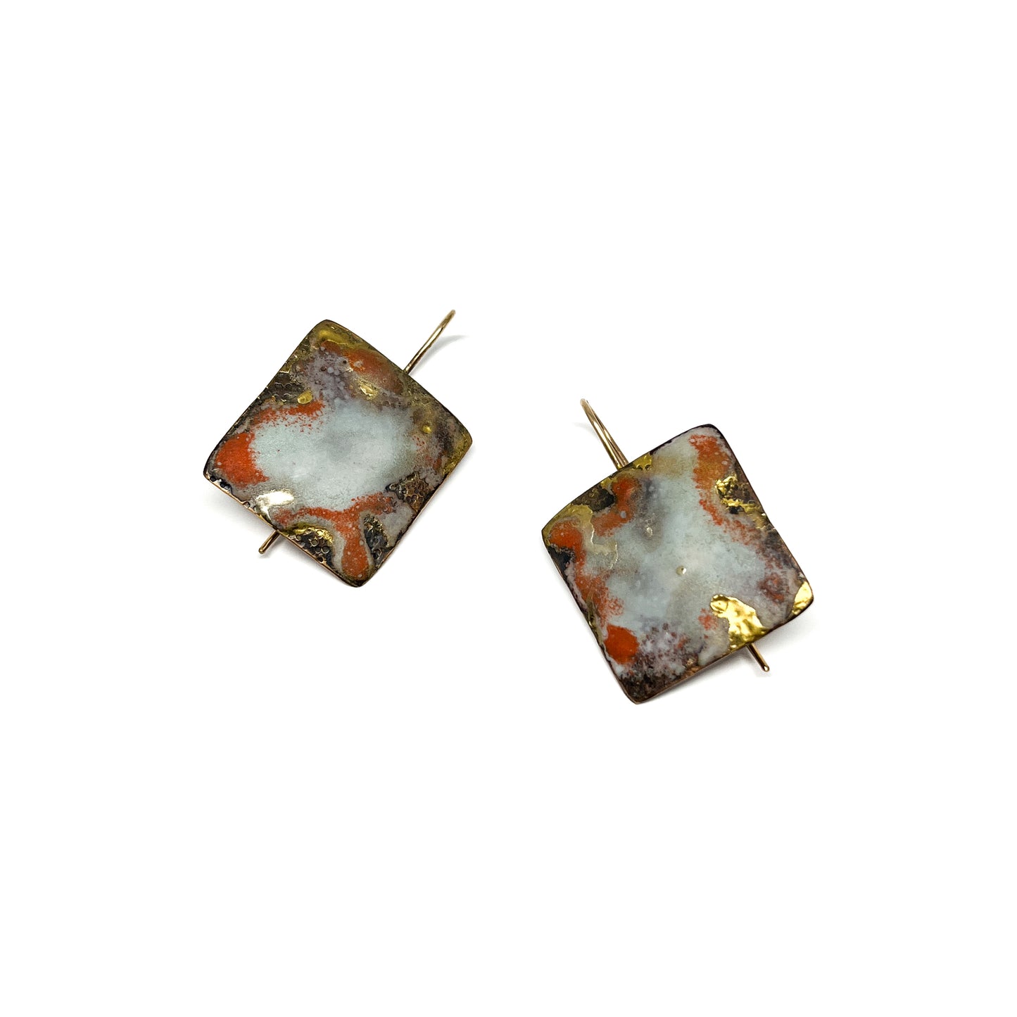 Enamel Earrings #7