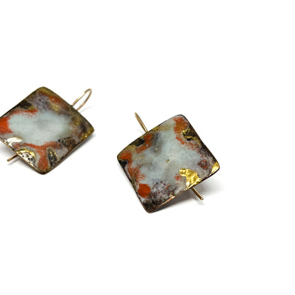 Enamel Earrings #7