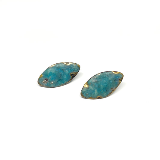 Small Turquoise Drop Studs