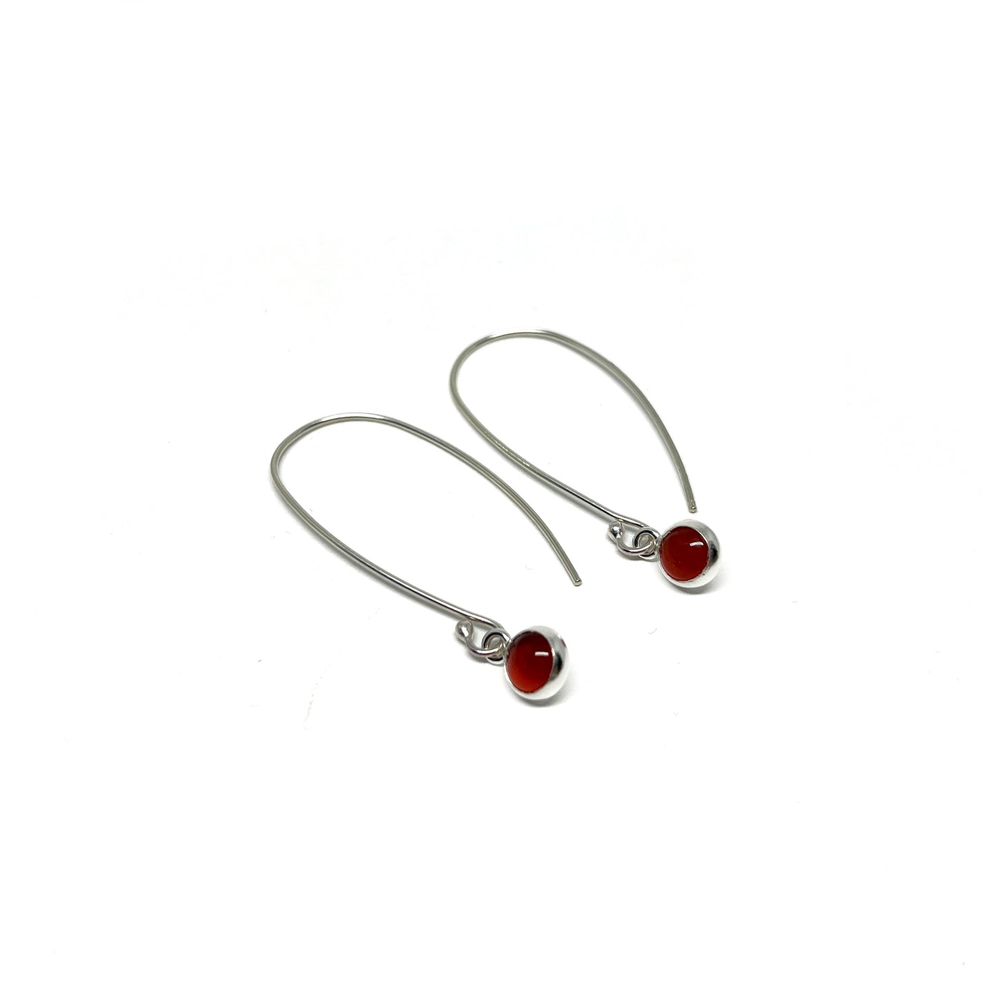 Small Gem Drop Earrings