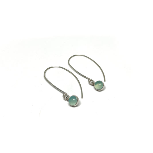 Small Gem Drop Earrings