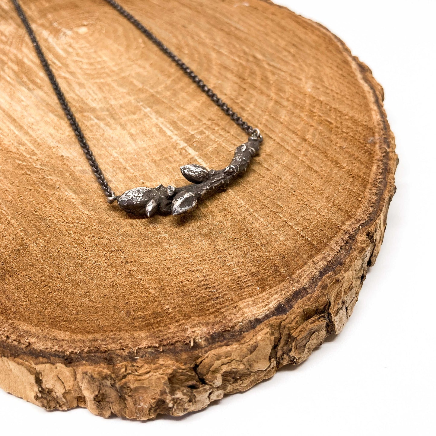 Garry Oak Bud Necklace