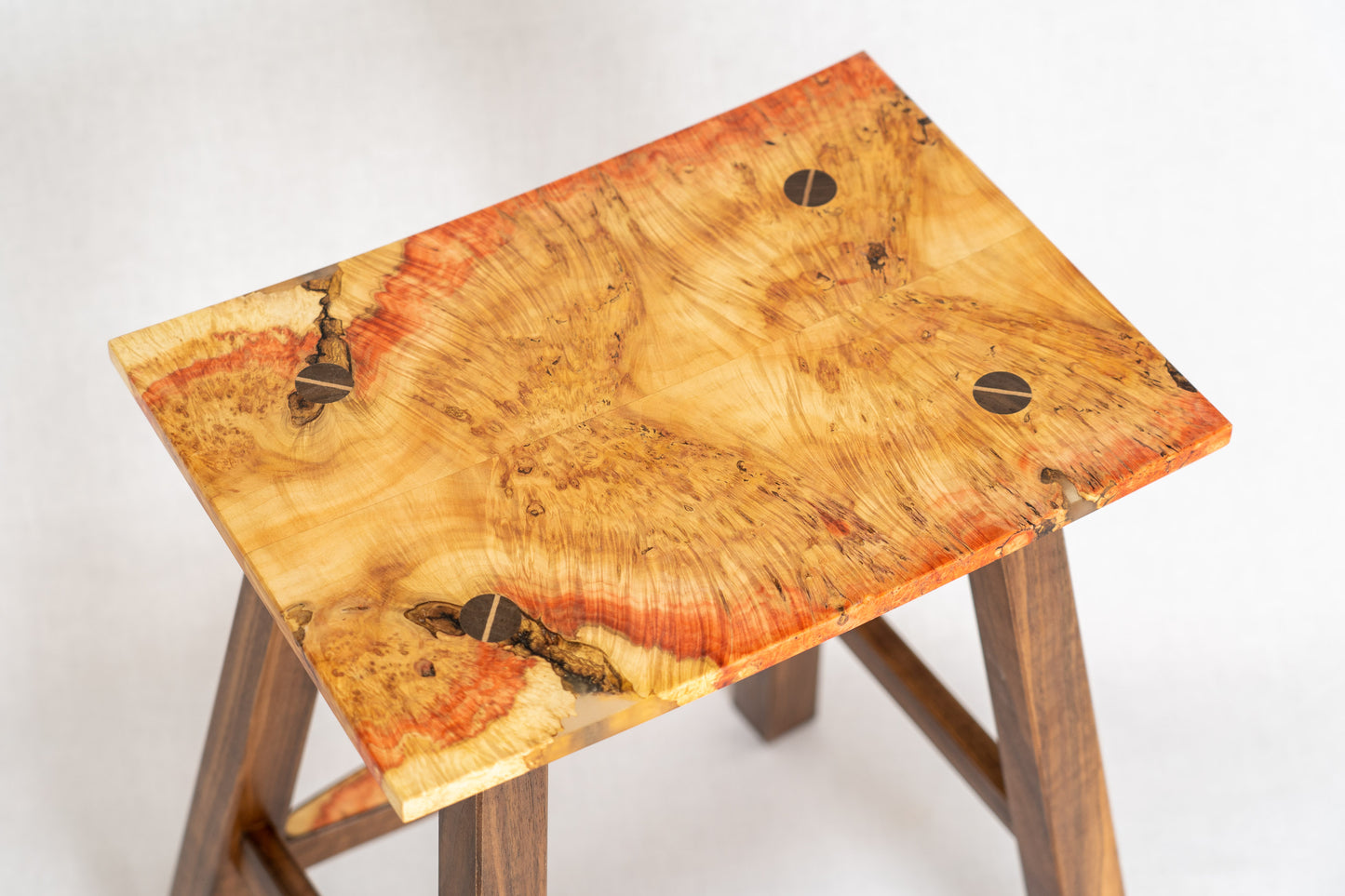 Granville Island Stool - Maple & Walnut