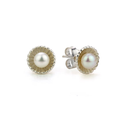 Pearl Stud Earrings