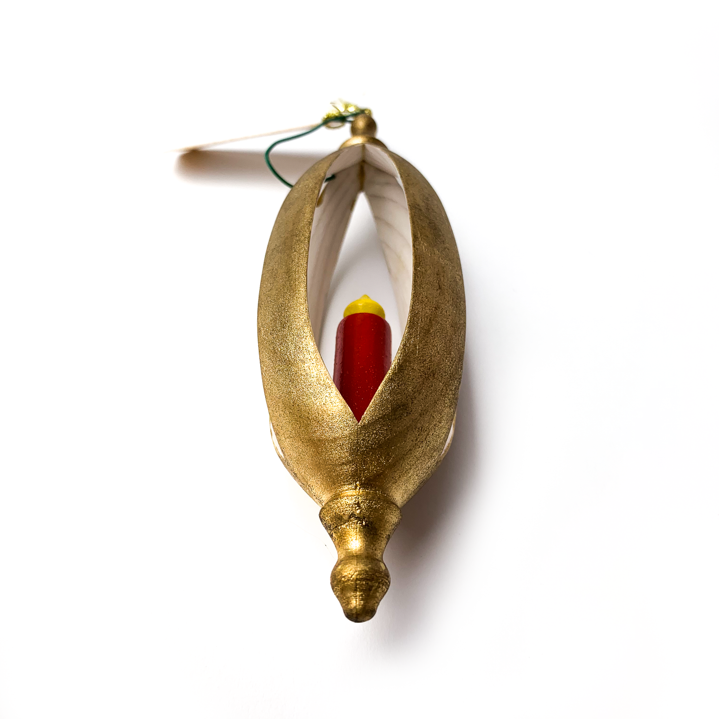 Decorative Wood Lantern Ornament
