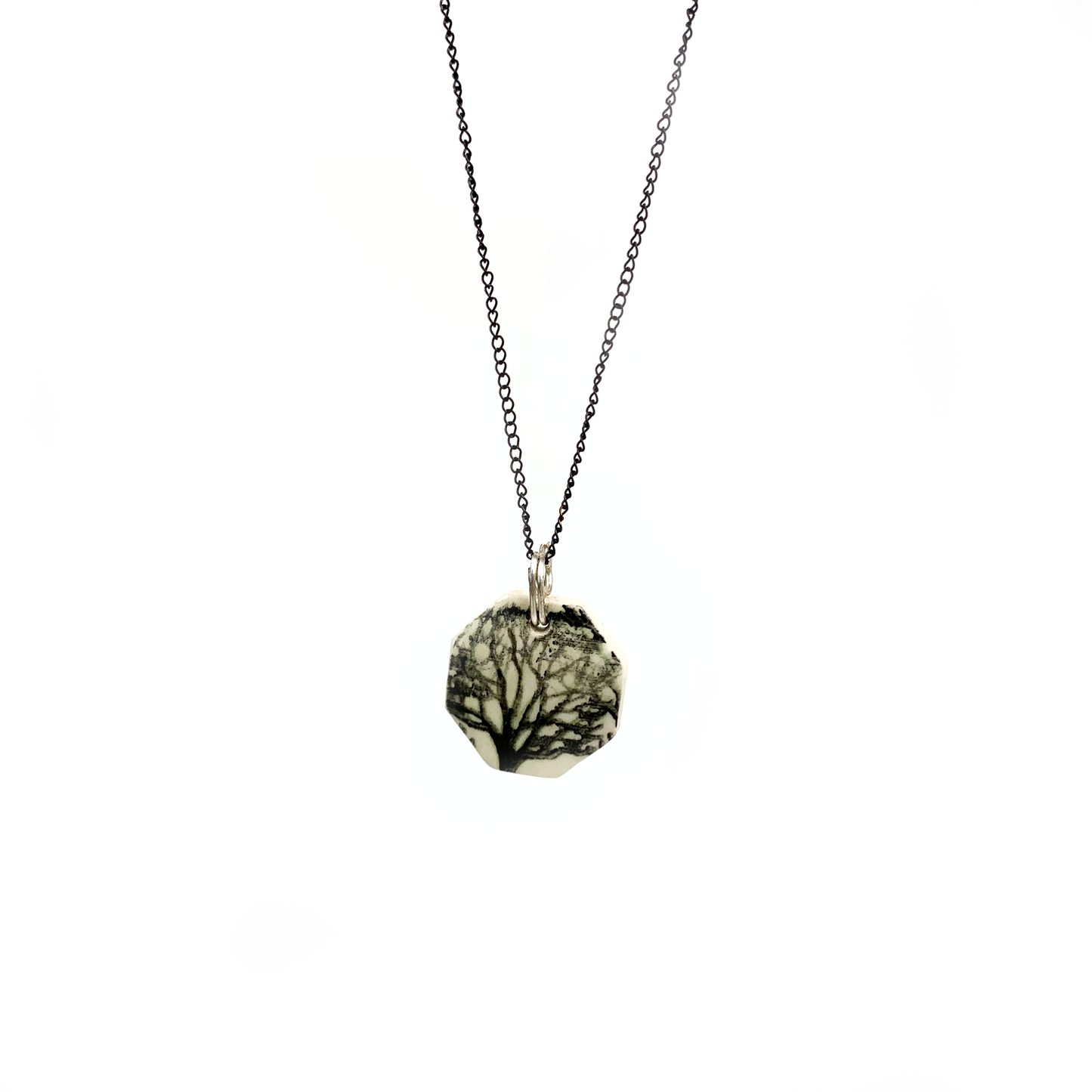 Ceramic Tree Necklace