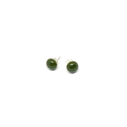 Glass Stud Earrings