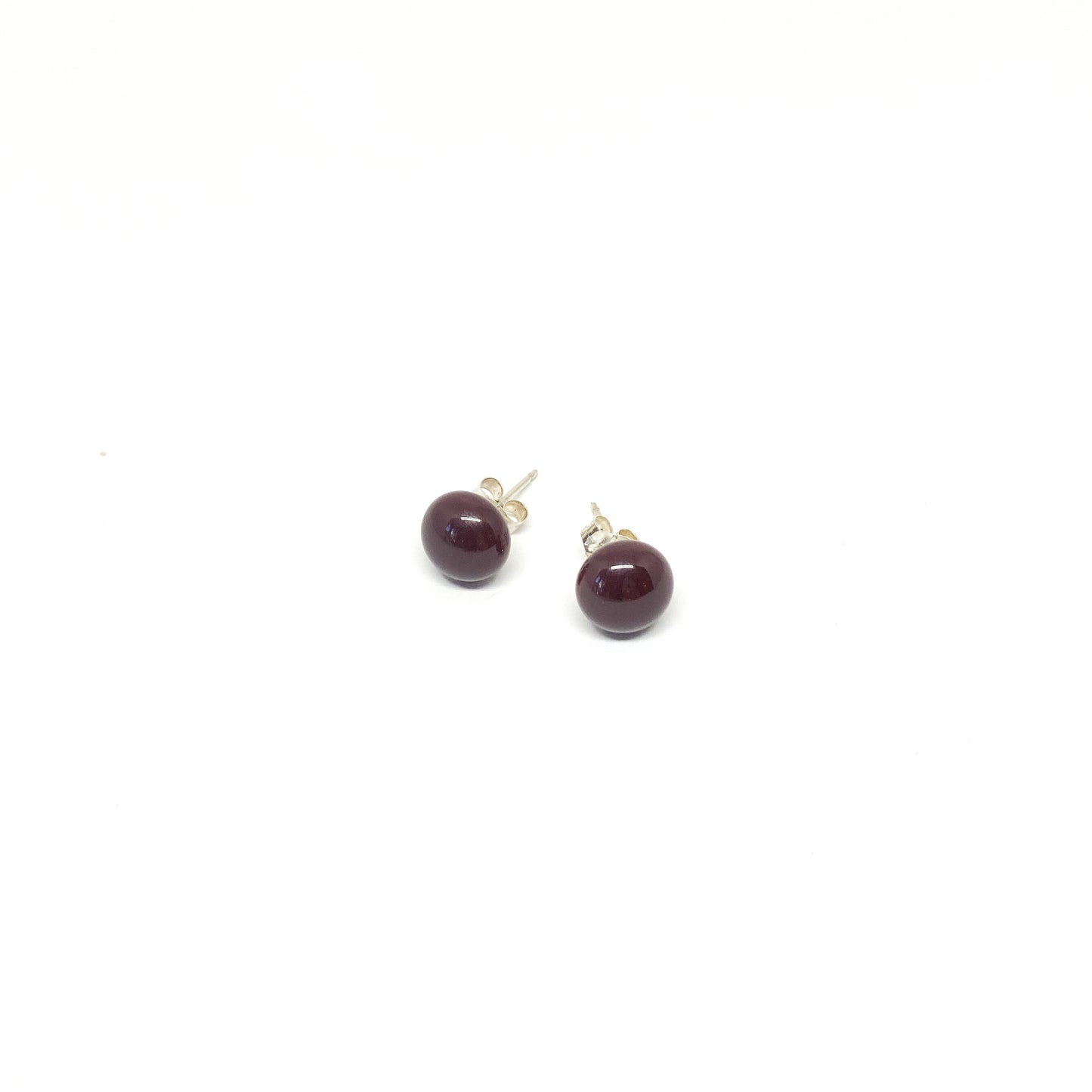 Glass Stud Earrings