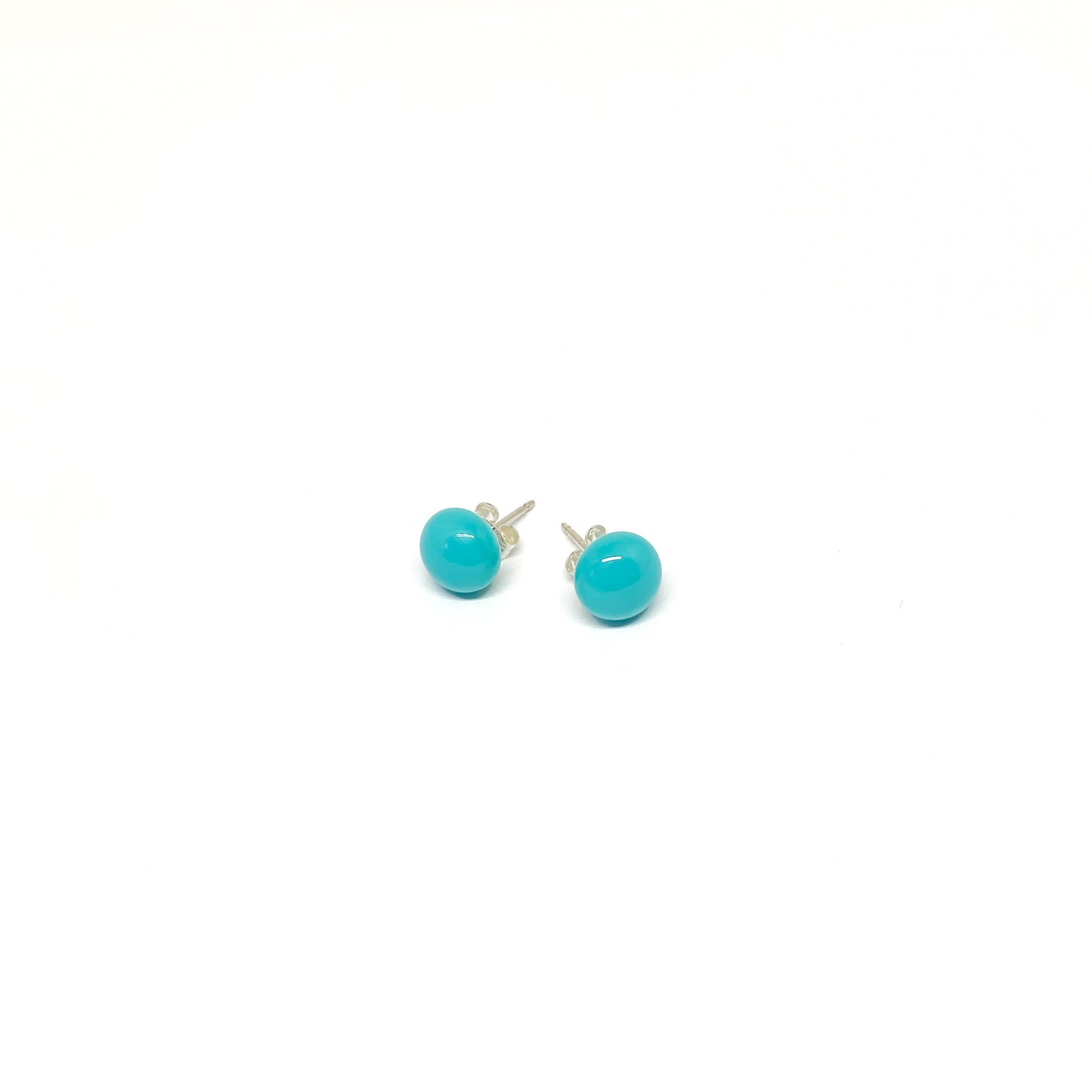 Glass Stud Earrings