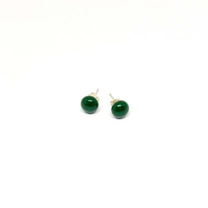 Glass Stud Earrings