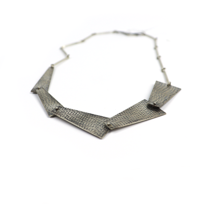 Riveted Trapezoid Necklace