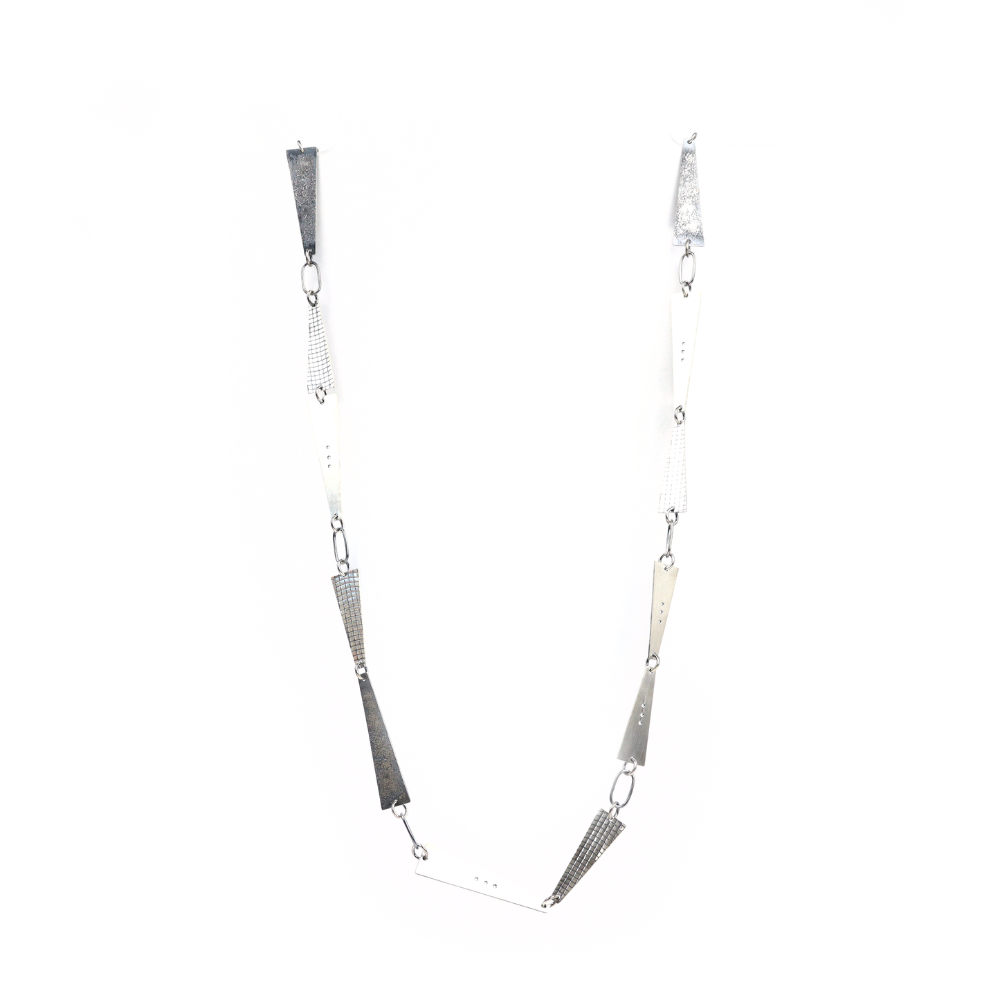 Trapezoid Chain Necklace